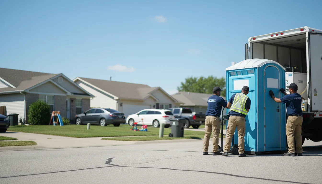 Standard Porta Potty Rentals in Sumner, TX near me